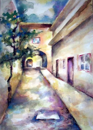 Košický dvor 21x29 cm